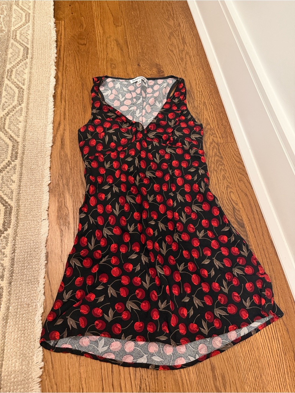 Reformation Cherry Dress